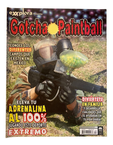 Revista Exxplora Presenta Gotcha Paintball #4 Sept 2004 Mina