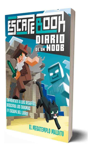 Escape Book Diario De Un Noob El Megatemplo Maldito - Cube K