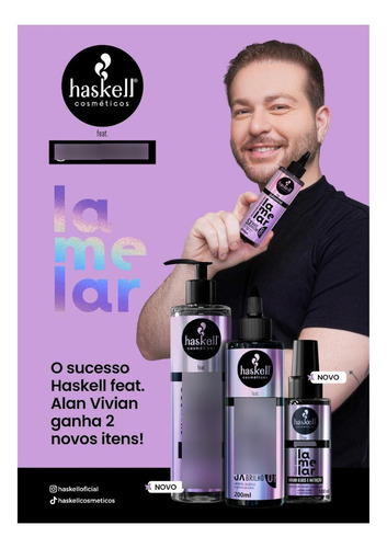 Shampoo Lamelar Limpeza Equilibrada Alan Vivian Haskell