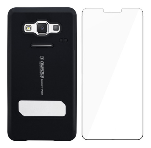 Funda Uso Rudo Con Tarjetero Guardful LG G5 + Vidrio