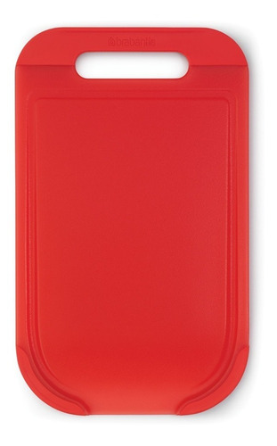 Tabla Para Cortar Alimentos. Roja De Silicon Marca Brabantia Color Rojo Rojo