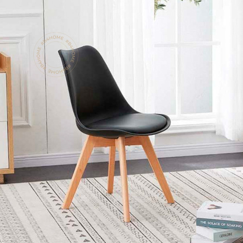 Juego De Comedor Mesa Eames 120x80 + 6 Sillas Tulip