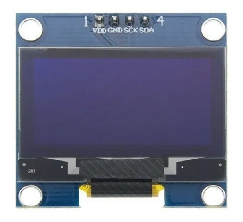 Display Lcd Oled Azul 128x64 I2c Pantalla 0.96 I2c Arduino
