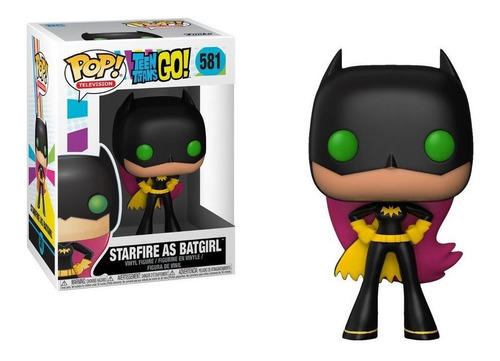 ¡Papá! Funko Teen Titans Go - Starfire como Batgirl #581