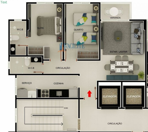 Imagem 7 de 14 de Apartamento Para Vender No Pedro Gondim, João Pessoa, Pb - 22848-11489