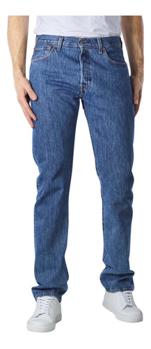 Levis - 501 Jeans Straight Fit Clásico Para Hombre