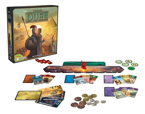 7 Wonders: Duel Juego De Mesa