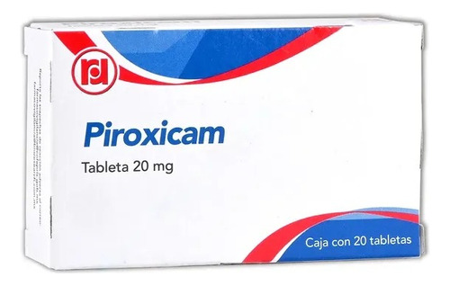 Piroxicam (randall) C/20 Tabs. 20 Mg.