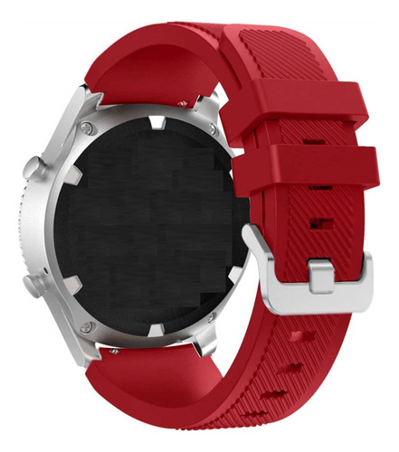 Pulseira Confort Compatível Zeblaze Vibe 7 Lite E Vibe 7 Pro Cor Vermelho