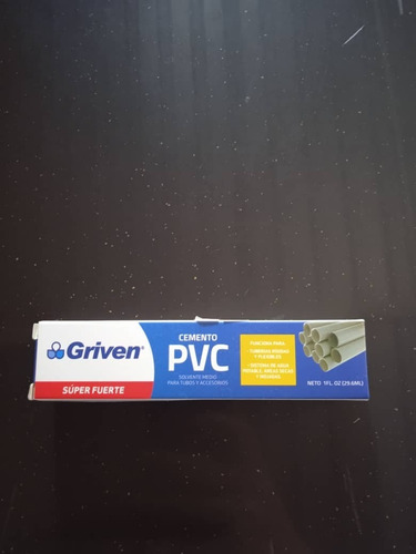 Imagen 2 de 2 de Pega Para Tuberías Pvc Marca Griven