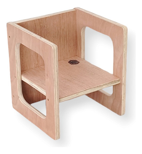 Silla Cubo 3 Posiciones / Montessori - Pikler