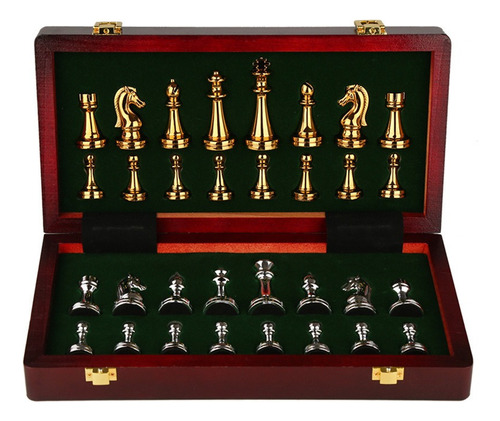 2023 Chess Chess Metal Chess Tablero De Ajedrez De Madera