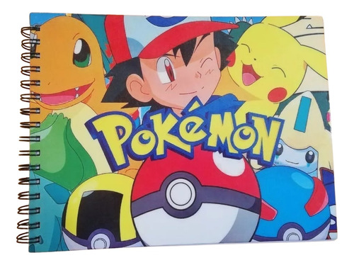 Libreta Para Colorear Mandalas Pokemon