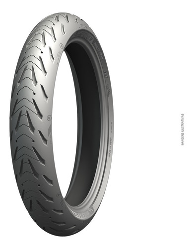 Imagem 1 de 6 de Pneu Moto Michelin Aro 17 Road 5 120/70r17 58w Tl Dianteiro