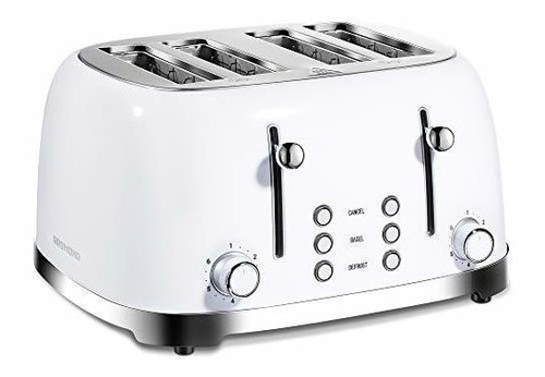 Redmond 4 Asadores De Acero Inoxidable Slice Toaster B19zw