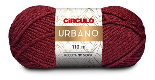 Lã Fio Urbano Círculo 100g 110m - Crochê / Tricô Cor 3986 - PICANTE