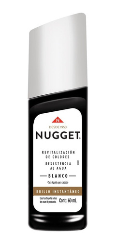 Cera Líquida Nugget Color Blanco, 60ml