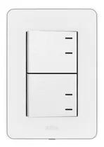 Comprar Llave De Luz Armada Jeluz Mito Doble Punto Combinacion Blanc