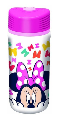 Botella De Agua Infantil Minnie Mouse 390ml Disney Vaso