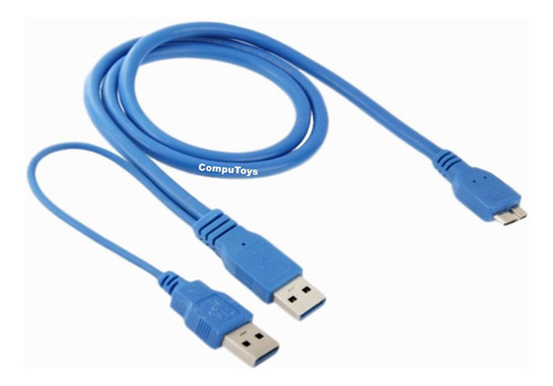 Zcss02y Cable Usb 3.0 A-microb Conector Auxiliar Computoys