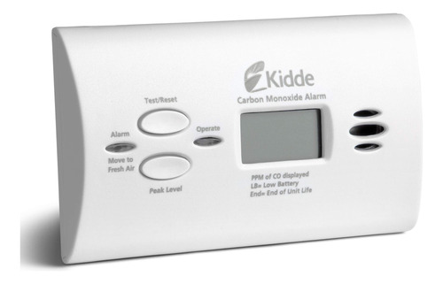 Kidde Kn-copp-b-lpm Alarma De Monoxido De Carbono Con Pantal