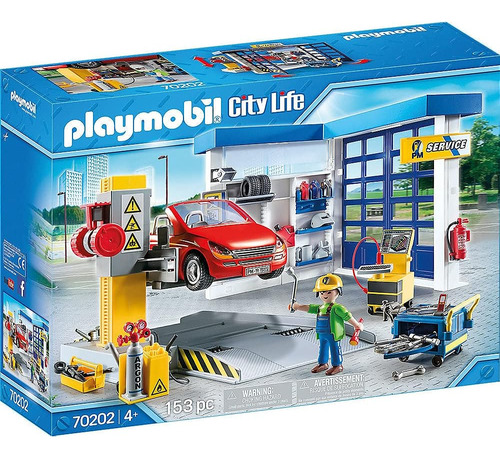 Taller De Reparación De Automóviles Playmobil