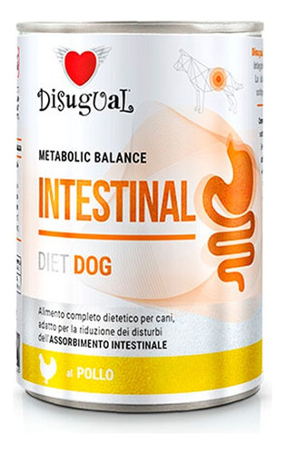 Disigual Dog Intestinal Diet -pollo Lata X400 Gr
