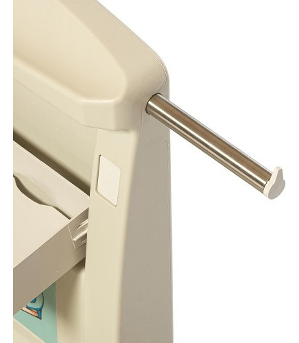 Cambiador De Pared Rebatible Plegable Compacto Para Bebes Blanco Corazones