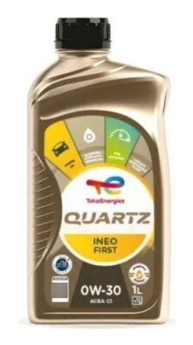 Aceite Para Motor Total Quartz Ineo First 0w30 - 1 Litro