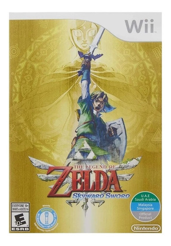 Legend Of Zelda Skyward Sword Wii Físico Nuevo 