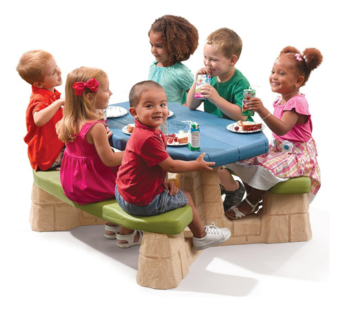 Paso2 Mesa De Picnic Para Niños Naturalmente Juguetones Con