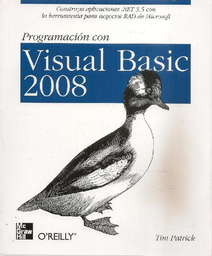 Libro Visual Basic 2008 Programación Con De Tim Patrick