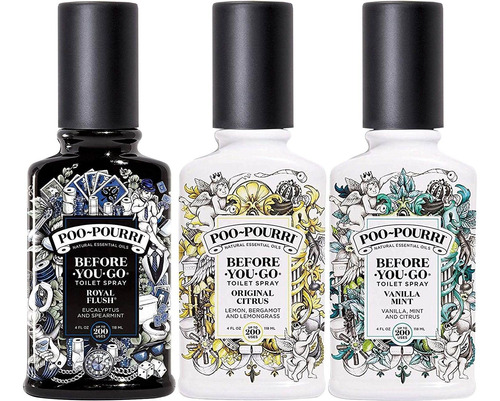 Poo-pourri Before You Go - Spray Para Inodoro (cítricos, Men