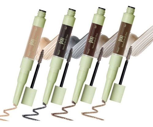 Lápiz De Cejas Y Gel Pixi Natural Brow Duo Color Natural Blonde