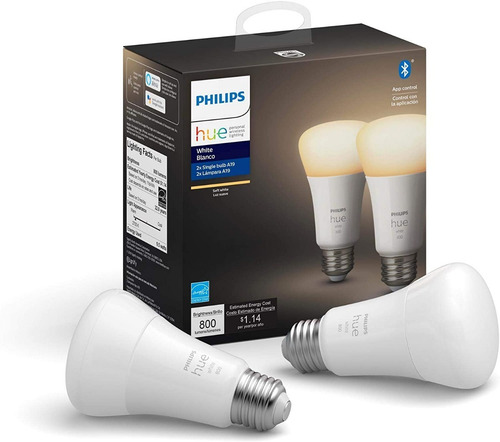 2 Bombillo Led Inteligente, Philips Hue Blanco Envío Inmedit
