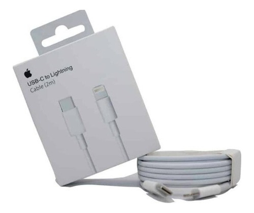 Cable Cargador iPhone Original Usb-c To Lightning 2 Metros 