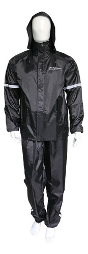 Impermeable Joe Rocket Rs-10 Rain Suit Negro Para Moto