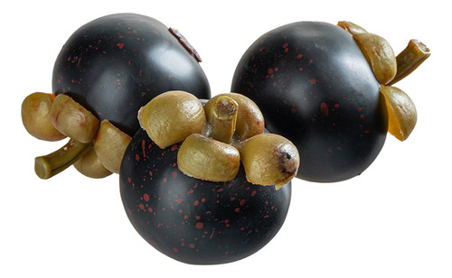 3 Uds Frutas Artificiales Simulación De Frutas Modelo