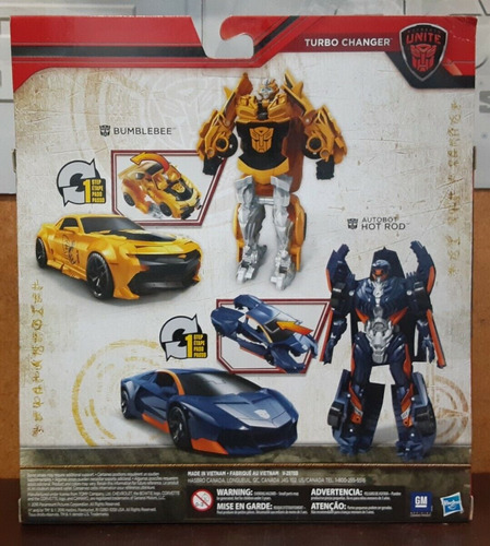 Transformers Unite Bumblebee & Autobot Hot Rod