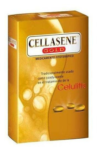 Suplemento en cápsula Cellasene  Gold Celulitis antioxidantes en caja 30 un