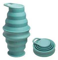 Comprar Botella Agua Plegable Niños Colegio Viajes Escuela 500ml