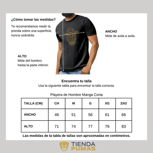 Playera de pumas dia de muertos hotsell