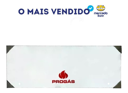 Vidro Temperado Com Logo Forno Progas Prp-900 G2 947x30x4