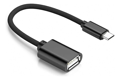 Cable Otg Tipo C Adaptador Usb Para Pendrive Mouse Teclado 