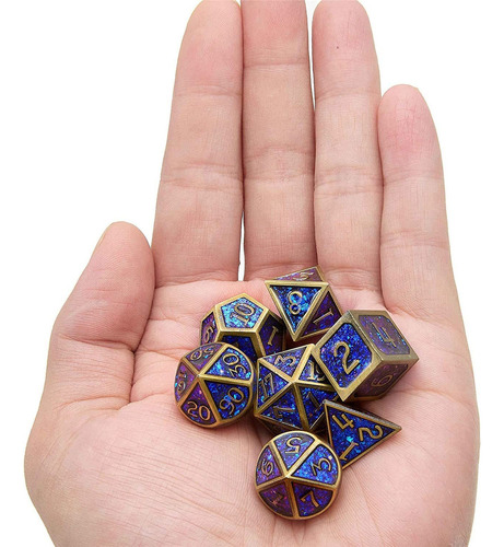 Wiz Dice Bolsa De Trucos: Colección De 140 Dados Poliédricos