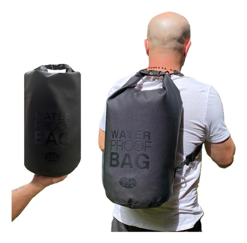 Maleta Dry Waterprof Bag Impermeable Forro Moto Agua Deporte