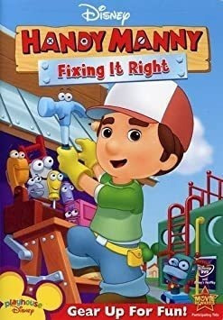 Handy Manny Fixing It Right Full Frame Ac-3 Dolby Dubbed Dvd