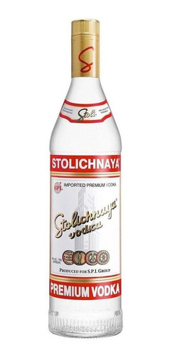 Vodka Stolichnaya, 750 Ml.