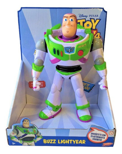 Imagen 2 de 3 de Muñeco Buzz Lightyear Toy Story 4 Articulado 25 Cm 5603