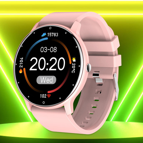 Smart Watch Calorías Ip67 Resistente Al Agua Pantalla